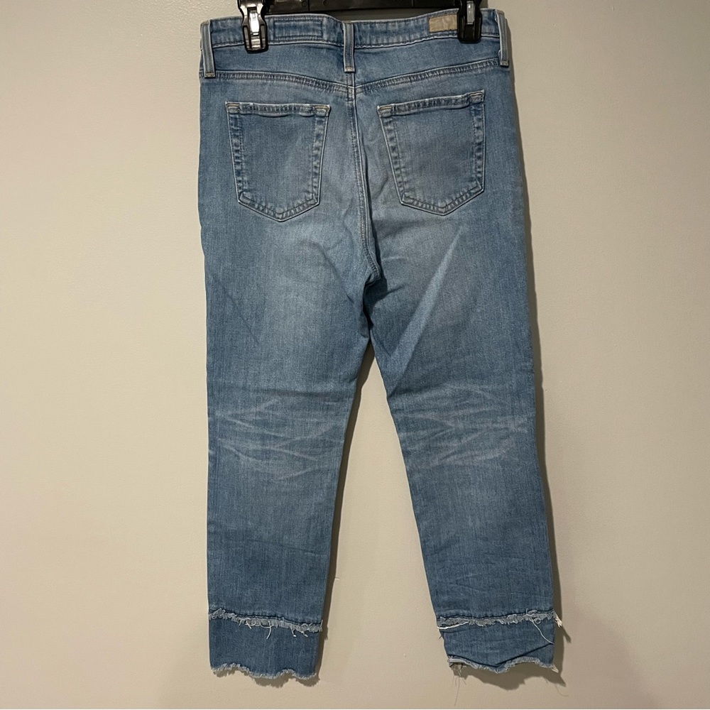 AG Adriano Goldschmied The Isabelle High Rise Straight Leg Jeans - Picture 4 of 8
